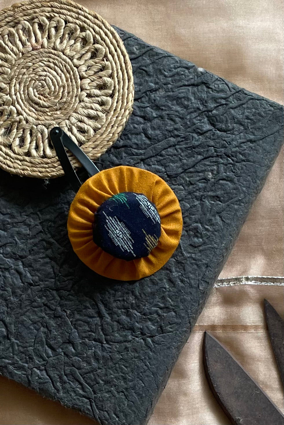 Godfather Saturn Planetary Hair Clip
