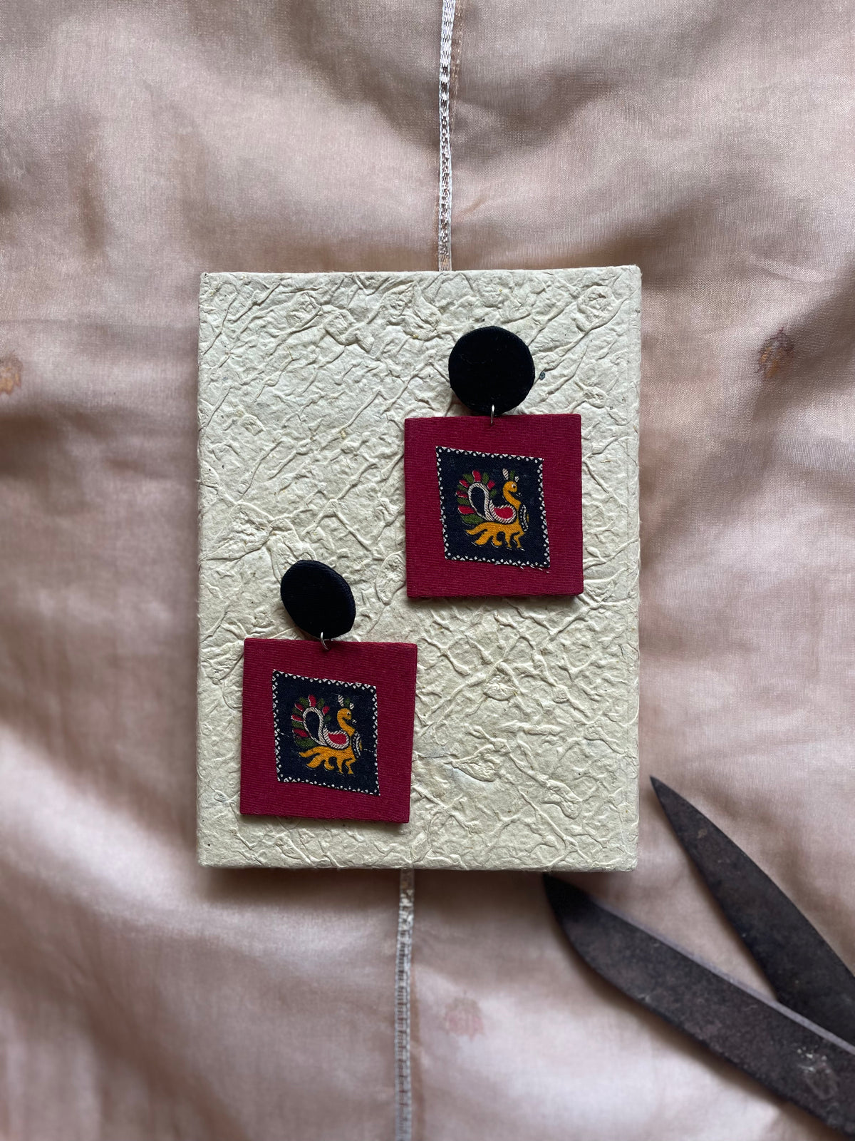 The Heritage Fragment Earrings | Limited Motif Archive