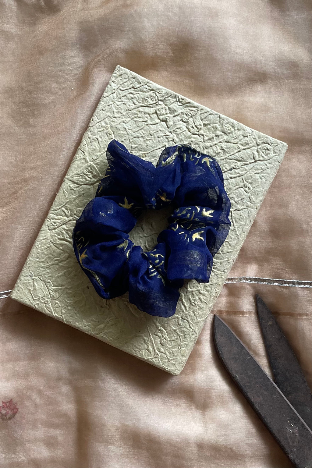The Saturn Ring Chiffon Classic Scrunchie