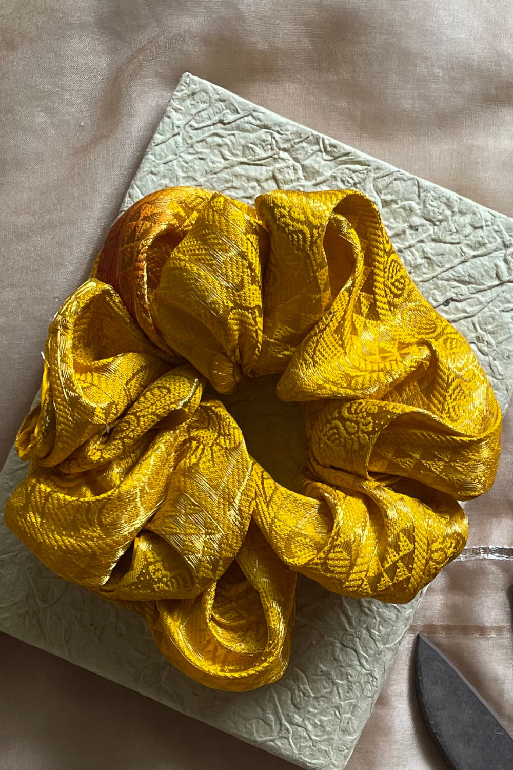 The Solar Core Oversized Scrunchie